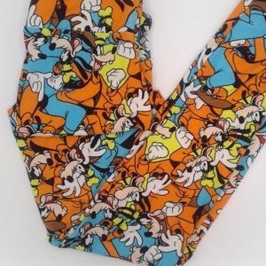 LULAROE DISNEY LEGGINGS ONE SIZE GOOFY